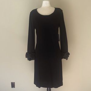 Vintage Black Column Dress